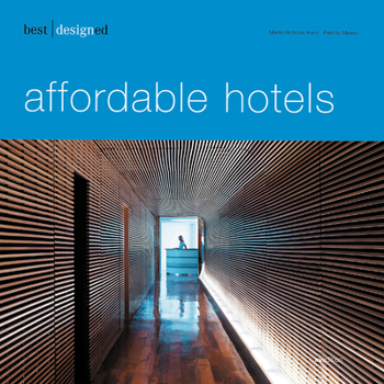 Hardcover Best Designed Affordable Hotel Book