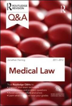 Paperback Q&A Medical Law 2011-2012 Book