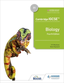 Paperback Cambridge Igcse(tm) Biology 4th Edition: Hodder Education Group Book