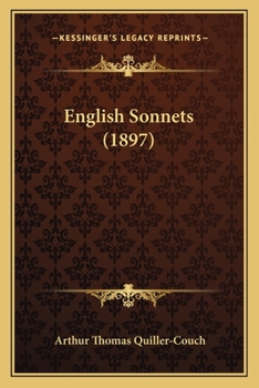 Paperback English Sonnets (1897) Book