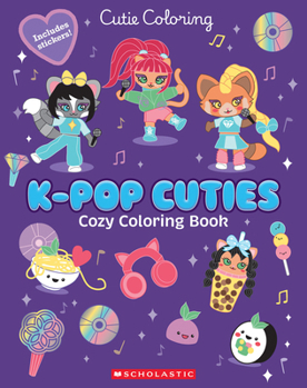 Paperback K-Pop Cuties Coloring Book