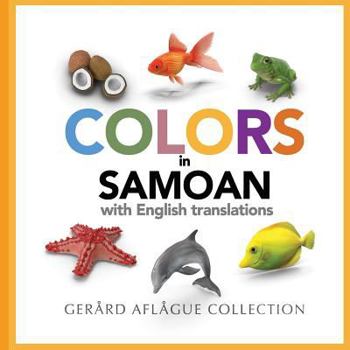 Paperback Colors in Samoan with English Translations Book