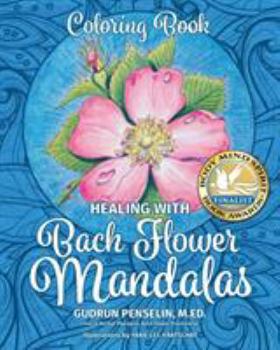 Paperback Healing with Bach Flower Mandalas: Coloring Book