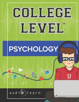 Paperback College Level Psychology Book