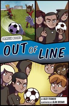 Paperback Out of Line [Graphic Reluctant Reader] Book