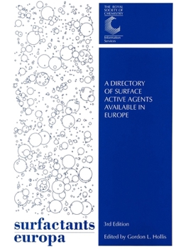 Paperback Surfactants Europa Book