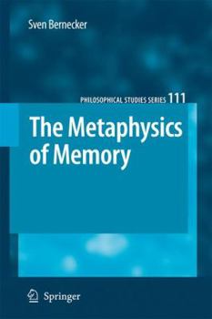 Paperback The Metaphysics of Memory Book