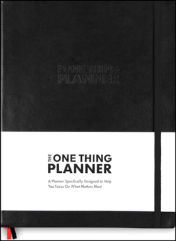 Paperback The One Thing Planner: (12-Month, Undated) Book