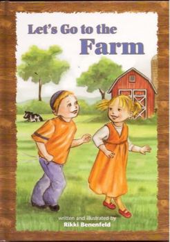 Hardcover Let's Go to the Farm Book