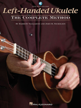 Paperback Left-Handed Ukulele - The Complete Method Book/Online Audio Book