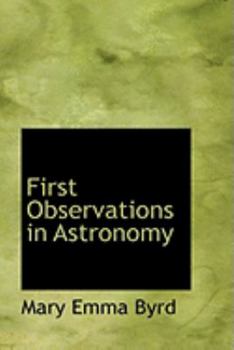 Paperback First Observations in Astronomy Book