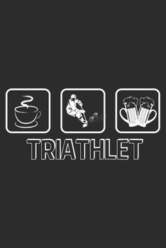 Triathlet: 6x9 Zoll (ca. DIN A5) 110 Seiten Punkteraster I Notizbuch I Tagebuch I Notizen I Planer I Geschenk Idee für Eishockey Fans I Hockey I Goalie I Ice I (German Edition)