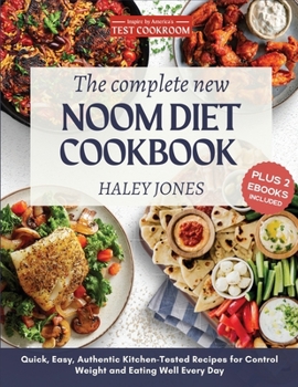 Paperback The Complete New Noom Diet Cookbook: 1 Book