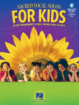 Paperback Sacred Vocal Solos for Kids (Book/Online Media) [With CD (Audio)] Book