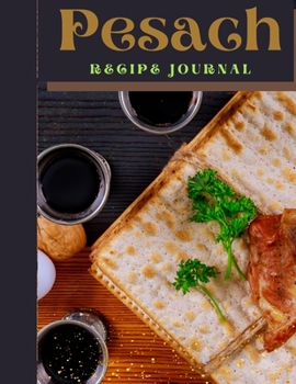 Paperback Pesach Recipe Journal Book