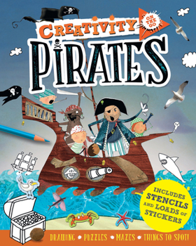 Mass Market Paperback Creativity on the Go: Pirates Book