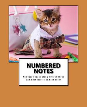 Paperback Numbered Notes Book