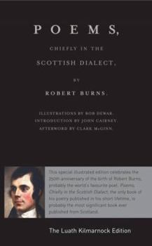 Hardcover Poems, Chiefly in the Scottish Dialect: The Luath Kilmarnock Edition Book