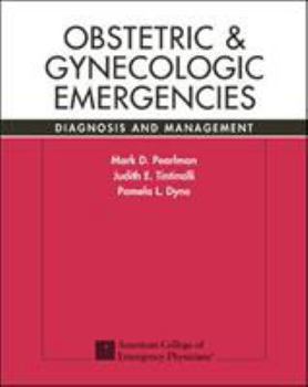 Paperback Obstetric & Gynecologic Emergencies: Diagnosis and Management Book