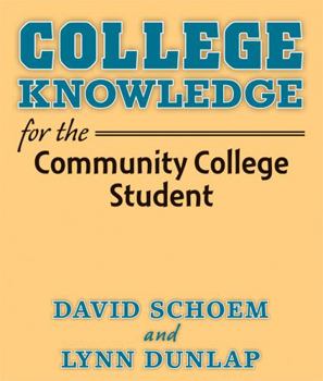 Paperback College Knowledge for the Community College Student Book