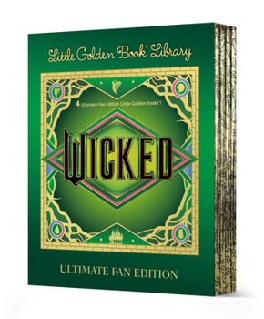 Hardcover Wicked Little Golden Book Boxed Set: Ultimate Fan Edition (Universal Pictures Wicked) Book