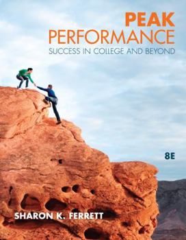 Paperback Peak Performance: Success in College and Beyond Book