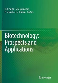 Paperback Biotechnology: Prospects and Applications Book