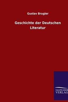 Paperback Geschichte der Deutschen Literatur [German] Book