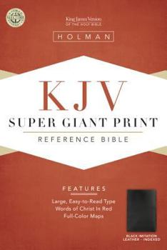 Hardcover Super Giant Print Reference Bible-KJV [Large Print] Book