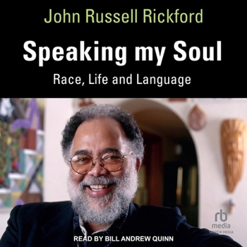 Audio CD Speaking My Soul: Race, Life and Language Book