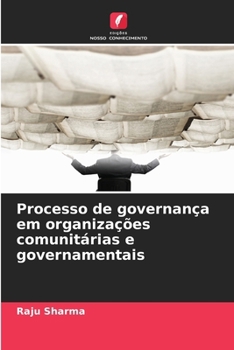 Paperback Processo de governança em organizações comunitárias e governamentais [Portuguese] Book