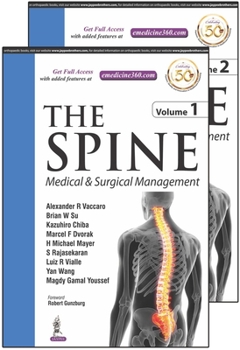 Hardcover The Spine: Medical & Surgical Management: Two Volume Set Book