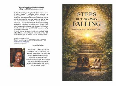 Paperback Steps but No Way Falling: Learning to Rise, One Step at a Time Book