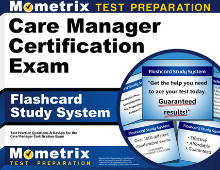 Misc. Care Manager Certification Exam Flashcard Study System: Care Manager Test Practice Questions & Review for the Care Manager Certification Exam Book