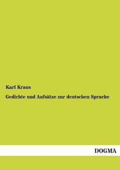 Paperback Gedichte Und Aufsatze Zur Deutschen Sprache [German] Book