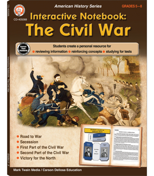 Paperback Interactive Notebook: The Civil War Book