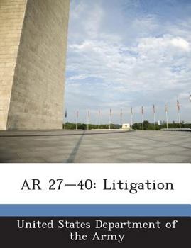 Paperback AR 27-40: Litigation Book