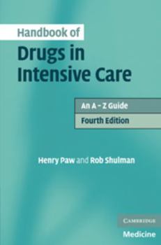 Electronics Handbook of Drugs in Intensive Care: An A-Z Guide Book