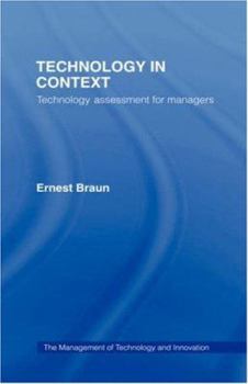 Paperback Technology in Context: Technology Assessment for Managers Book