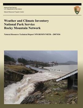 Paperback Weather and Climate Inventory National Park Service Rocky Mountain Network Book