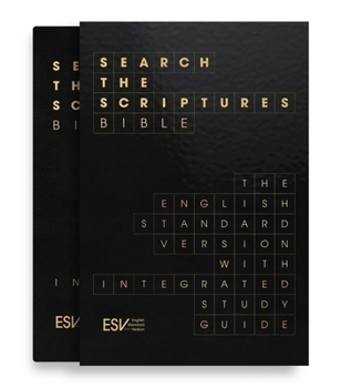 Leather Bound ESV Search the Scriptures Bible: The English Standard Version Bible with Integrated Study Guide Book