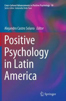 Paperback Positive Psychology in Latin America Book