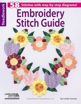 Paperback Embroidery Stitch Guide Book