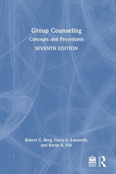 Hardcover Group Counseling: Concepts and Procedures Book