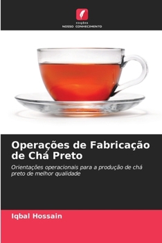 Paperback Operações de Fabricação de Chá Preto [Portuguese] Book