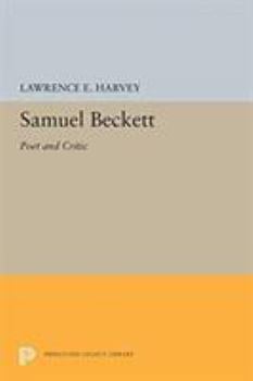 Paperback Samuel Beckett: Poet and Critic Book