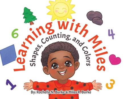 Paperback Learning with Miles: Shapes, Counting, and Colors Book