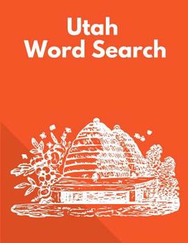 Paperback Utah Word Search: Large Print Word Search Puzzle State Themed Book