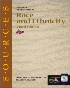 Paperback Sources: Notable Selections in Race and Ethnicity Book
