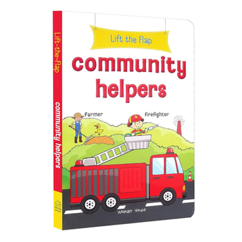 Board book Lift the Flap: Community Helpers: Early Learning Novelty Board Book for Children Book